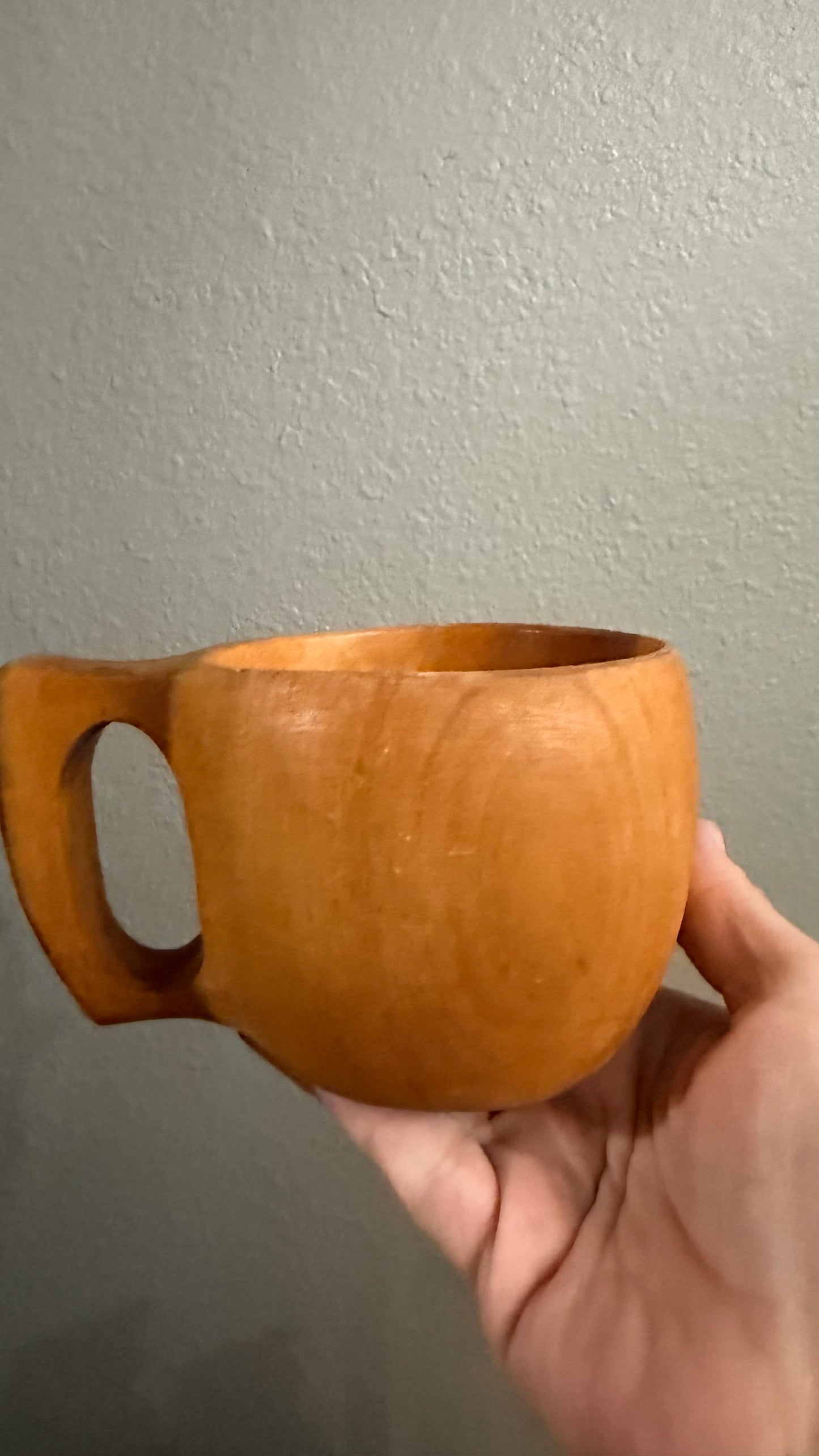 Hand Carved Wooden Kuksa Cup