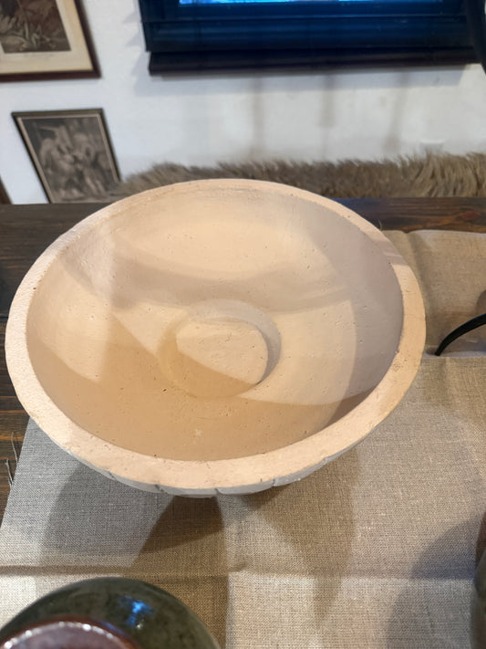 Roman Style Concrete Bowl