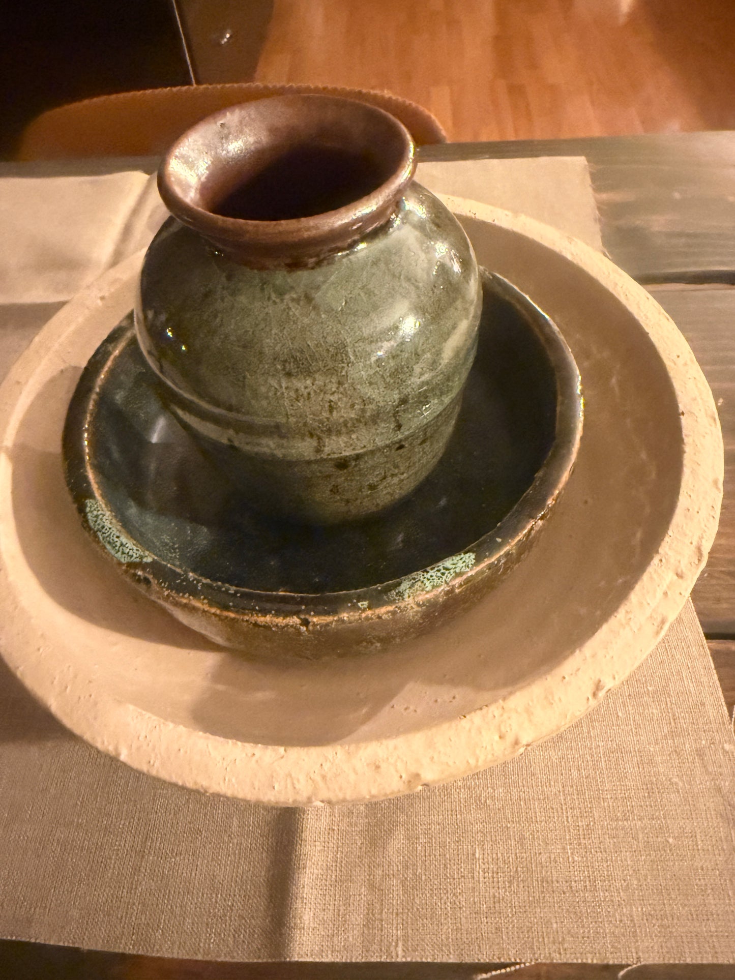 Roman Style Concrete Bowl