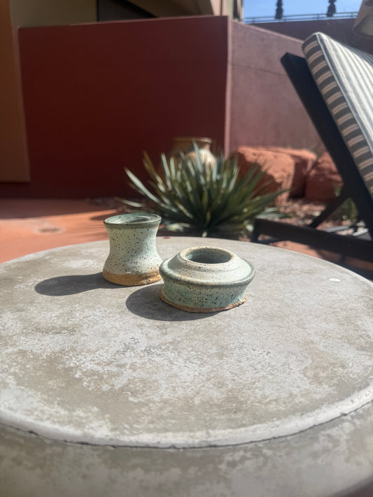 Hand Made Pottery Bud Vase