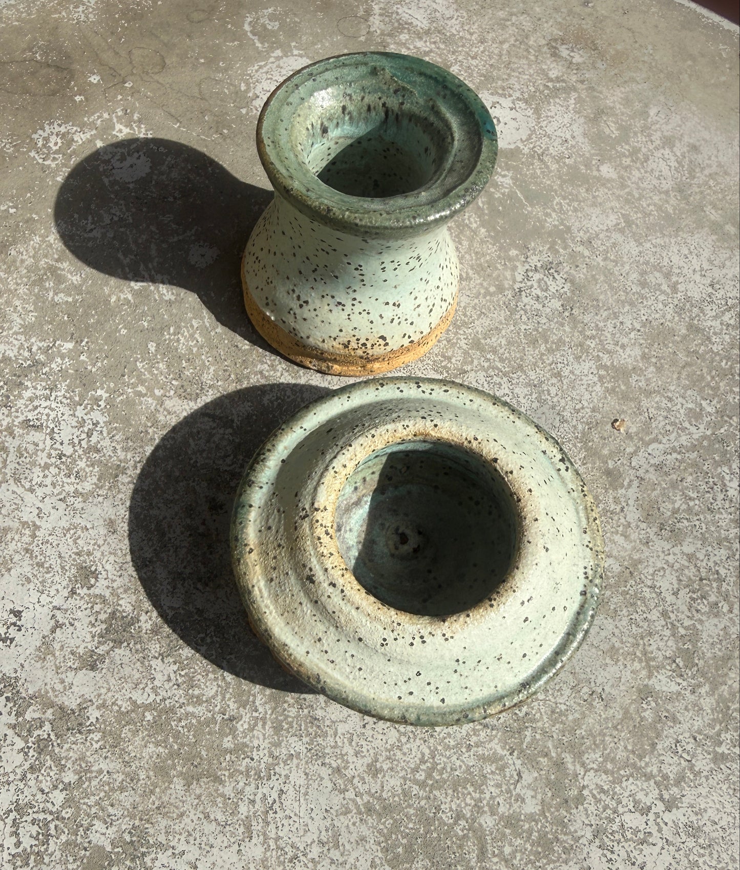 Hand Made Pottery Bud Vase