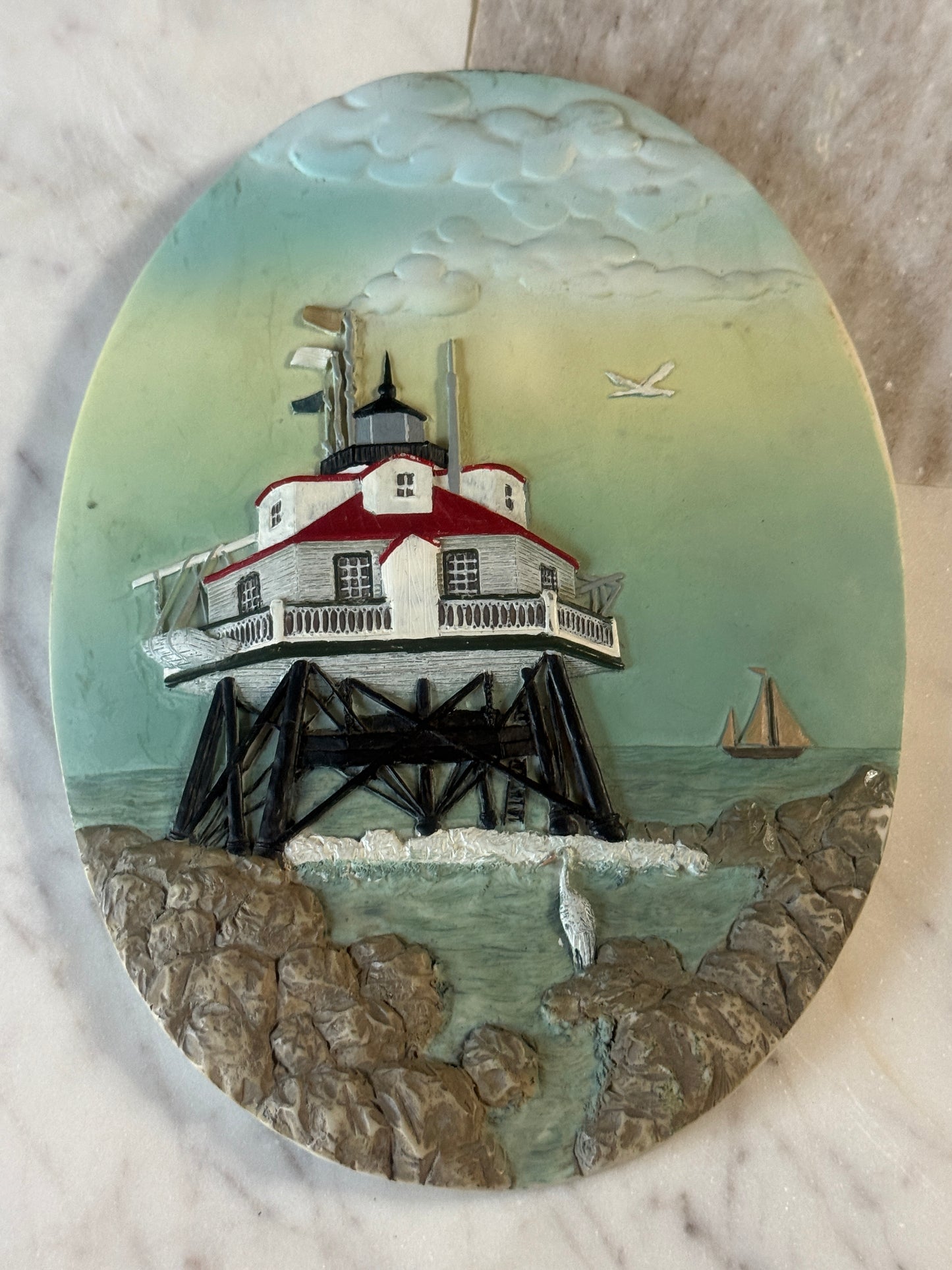 Lighthouse Plaque