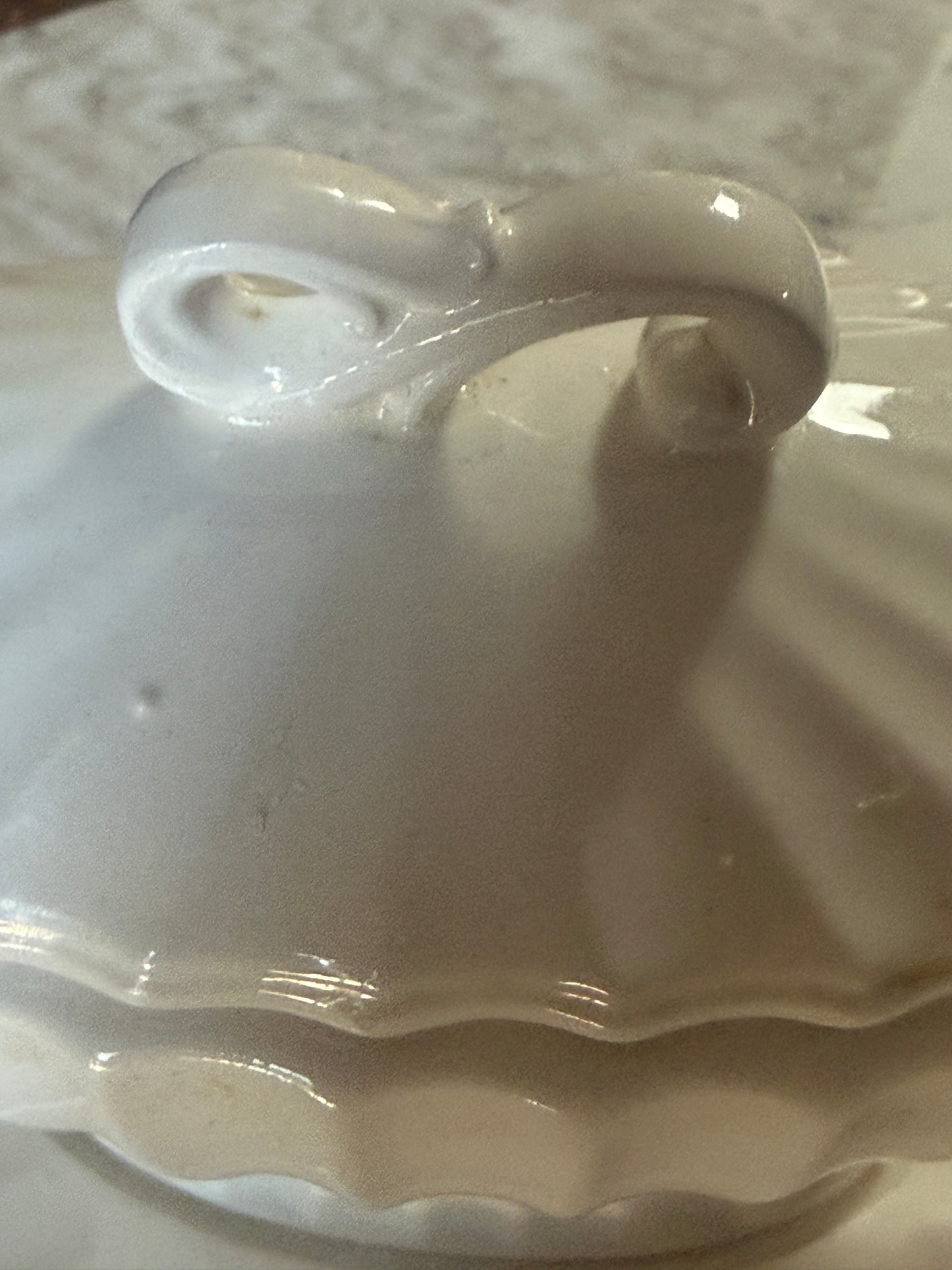 Ironstone Gravy Tureen