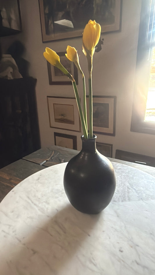 Pottery Bud Vase