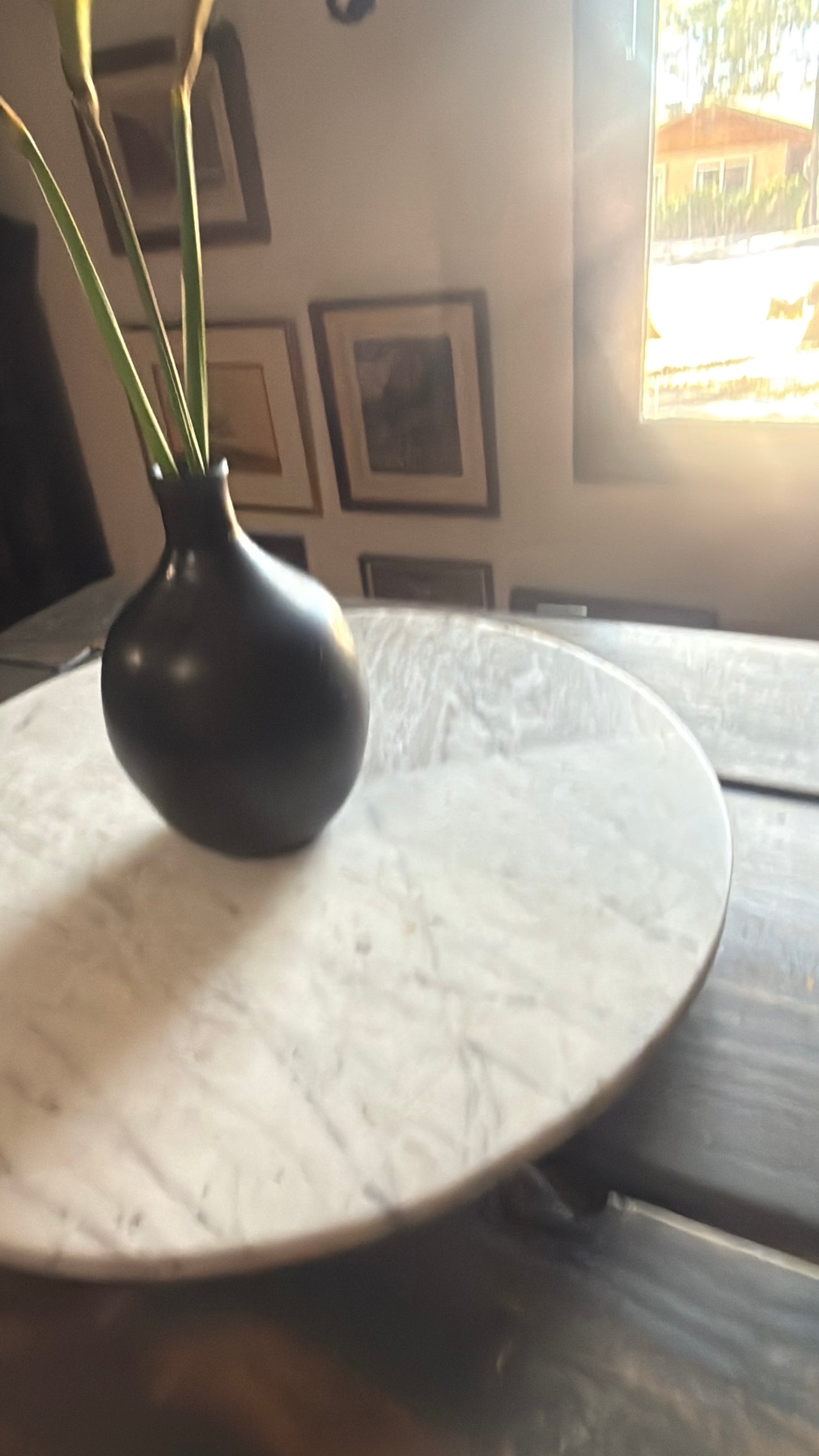Pottery Bud Vase