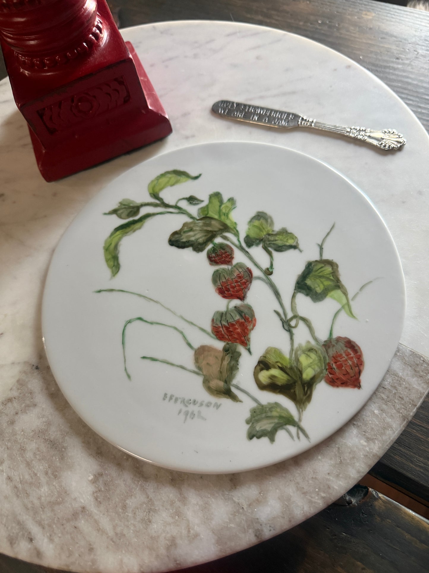 Strawberry Plaque