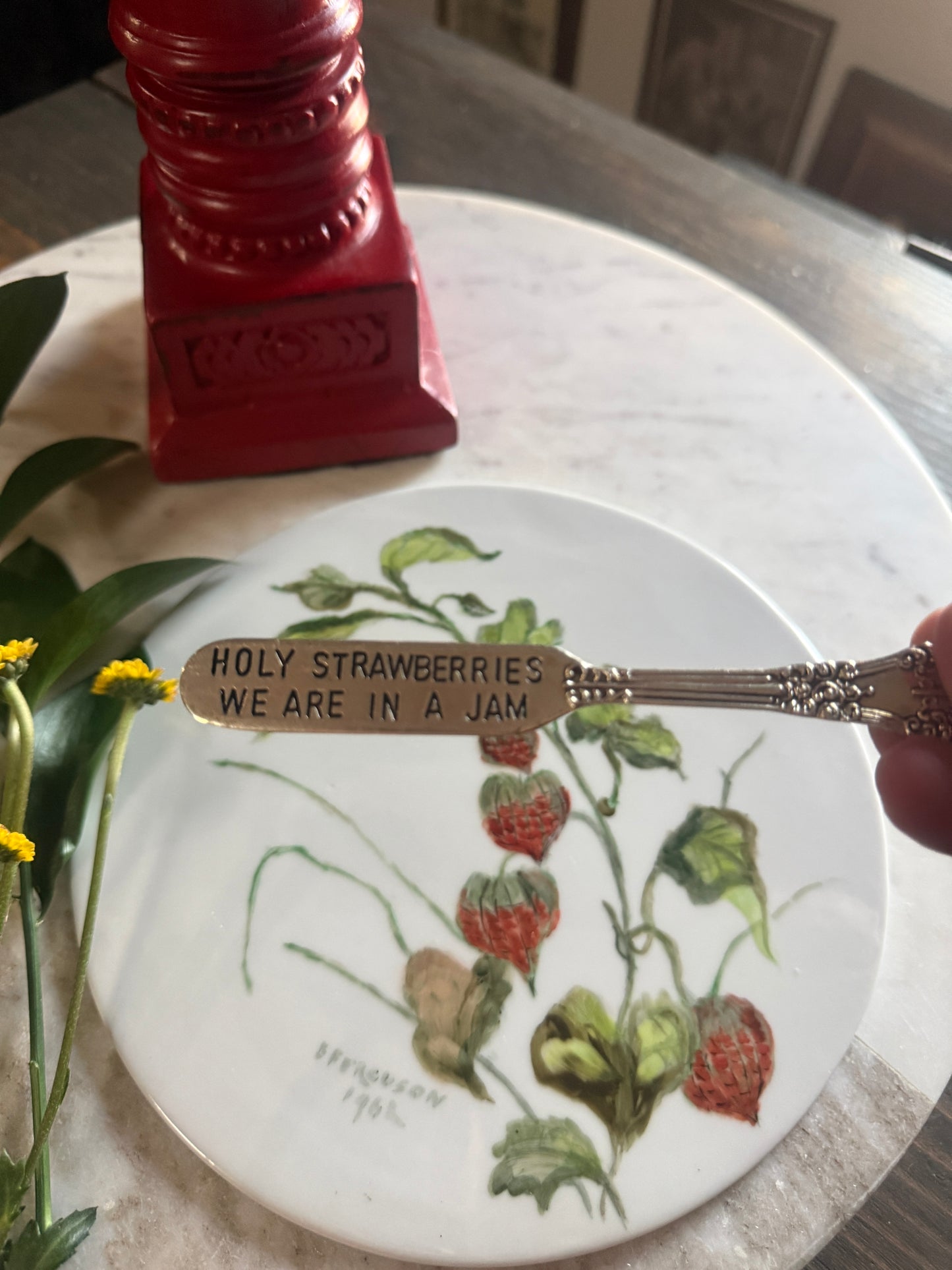 Strawberry Plaque