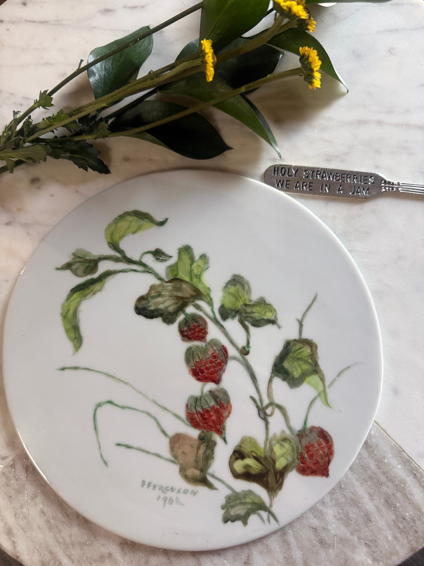 Strawberry Plaque