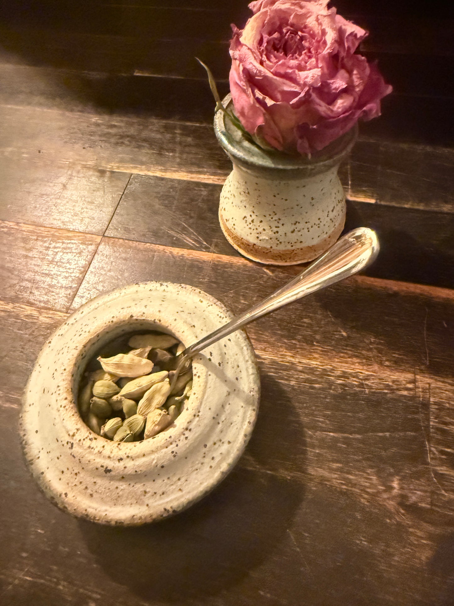 Hand Made Pottery Bud Vase