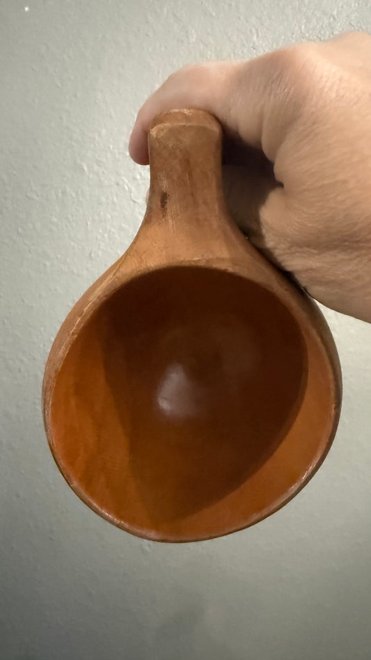 Hand Carved Wooden Kuksa Cup