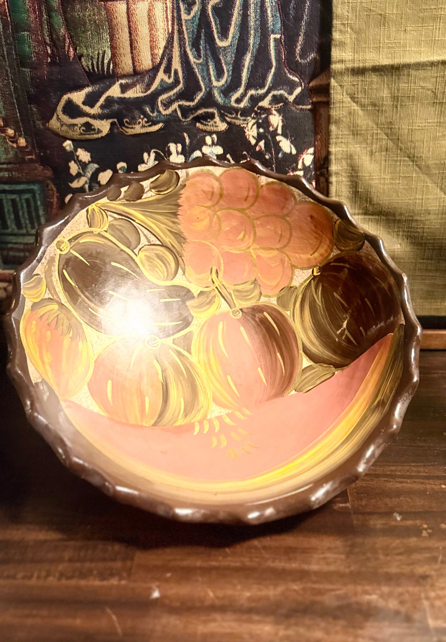 Talavera Mexican Pottery Bowl