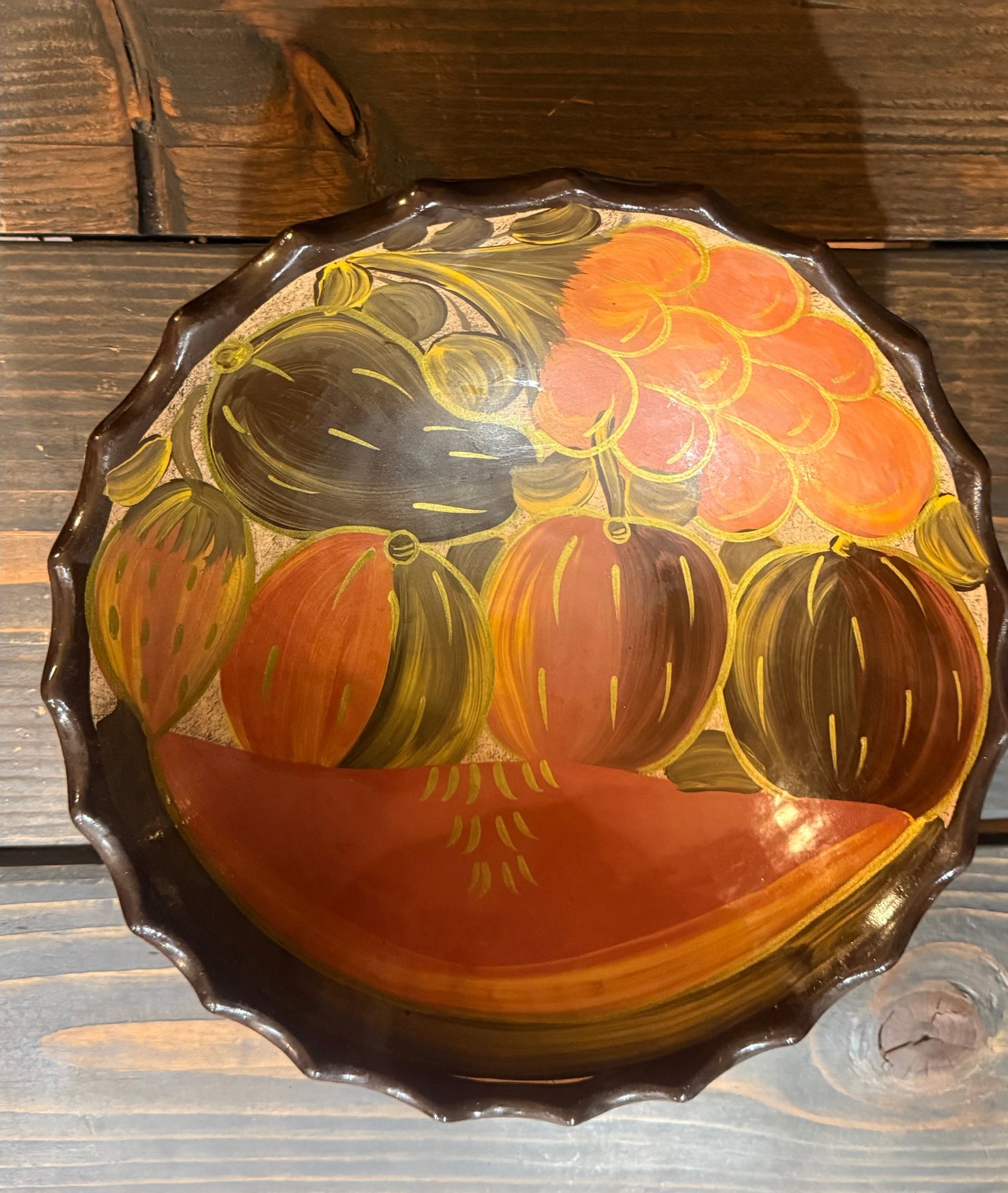 Talavera Mexican Pottery Bowl