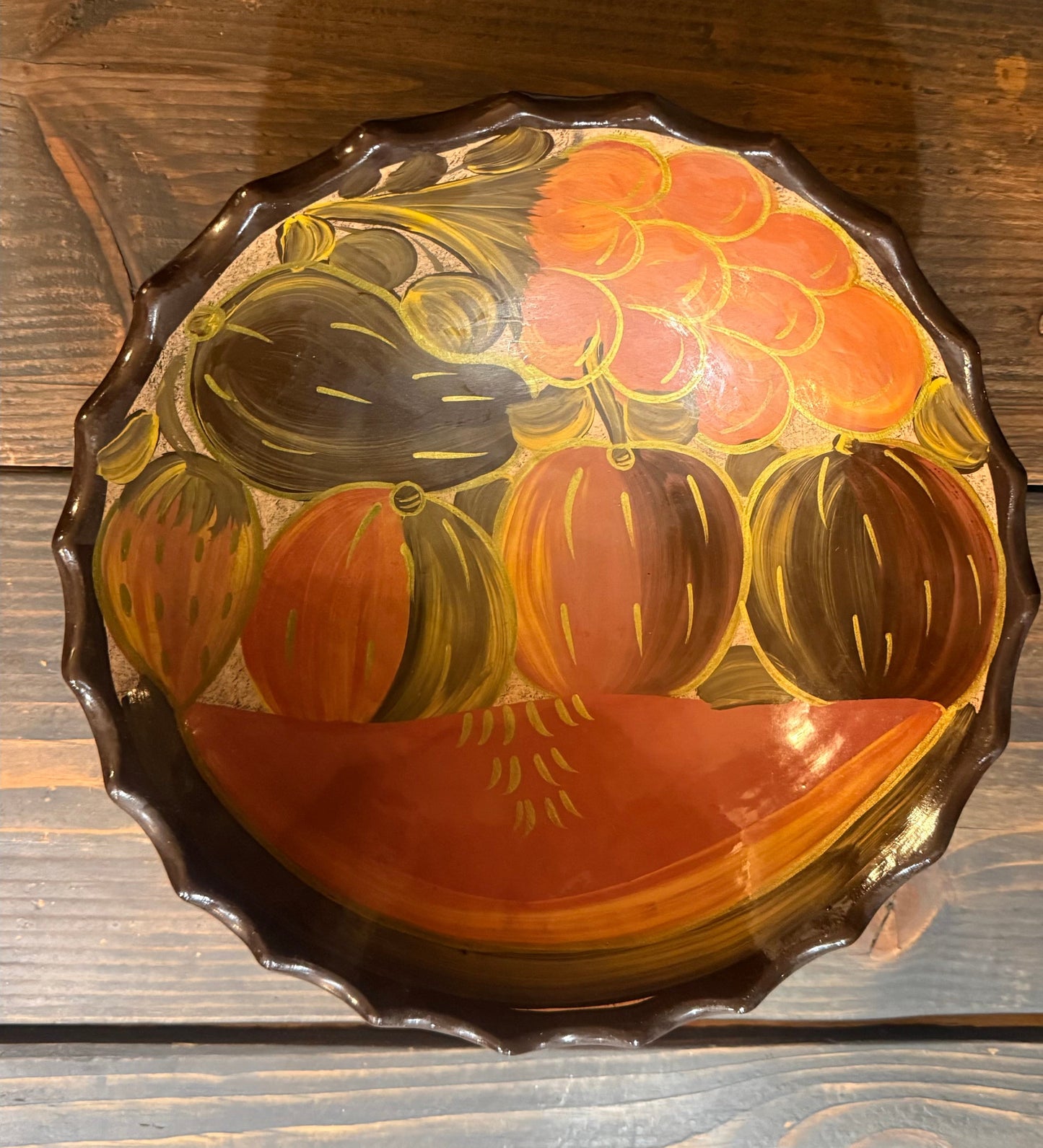Talavera Mexican Pottery Bowl