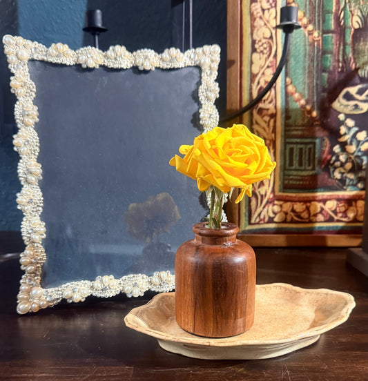 Pearl and Diamond Embellished Frame