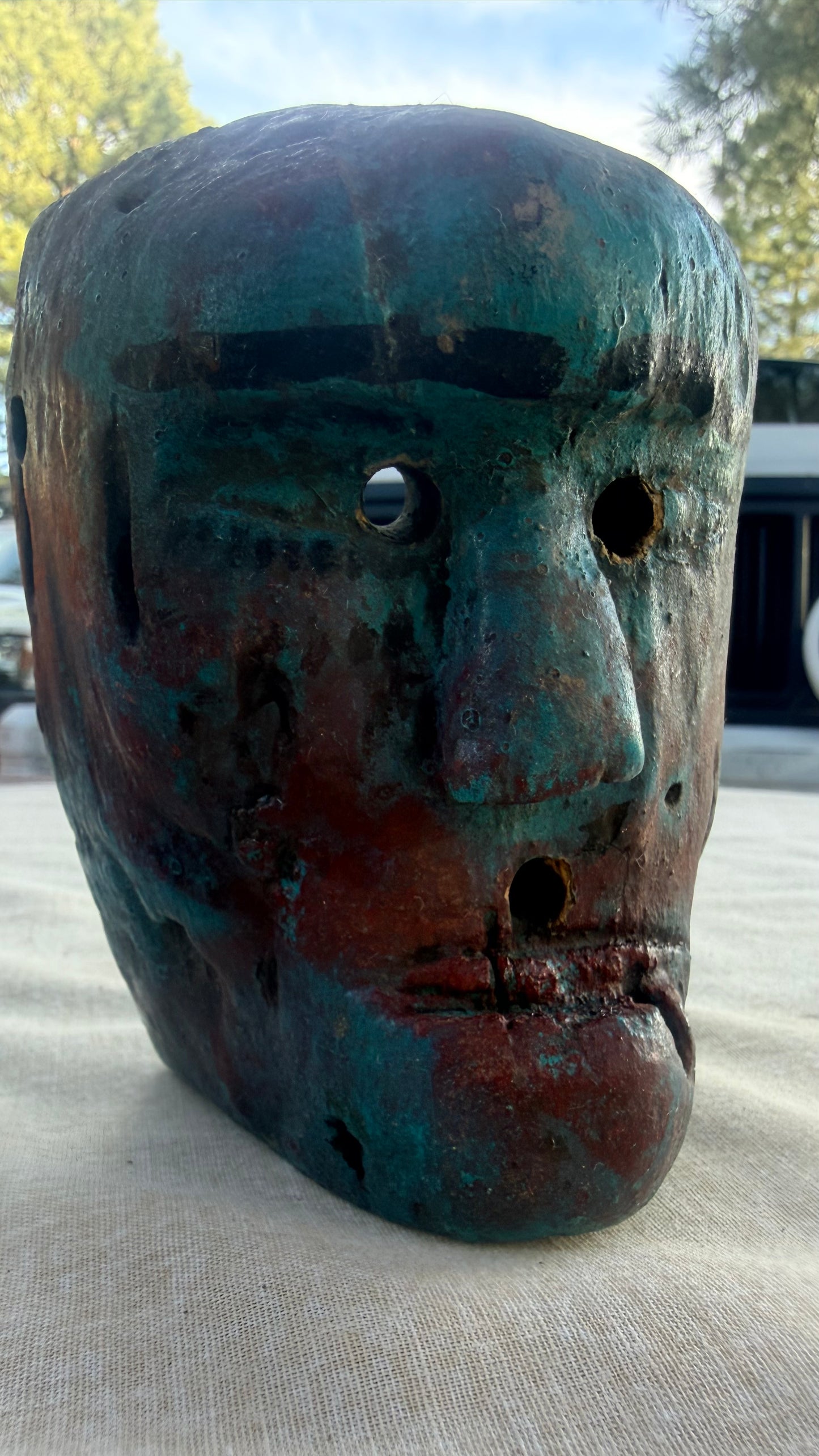 Hand carved Wooden Mask