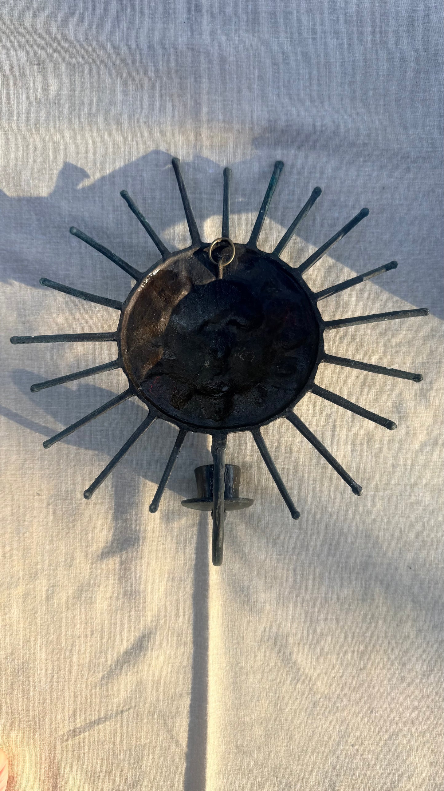 Celestial Sun Taper Candle Holder