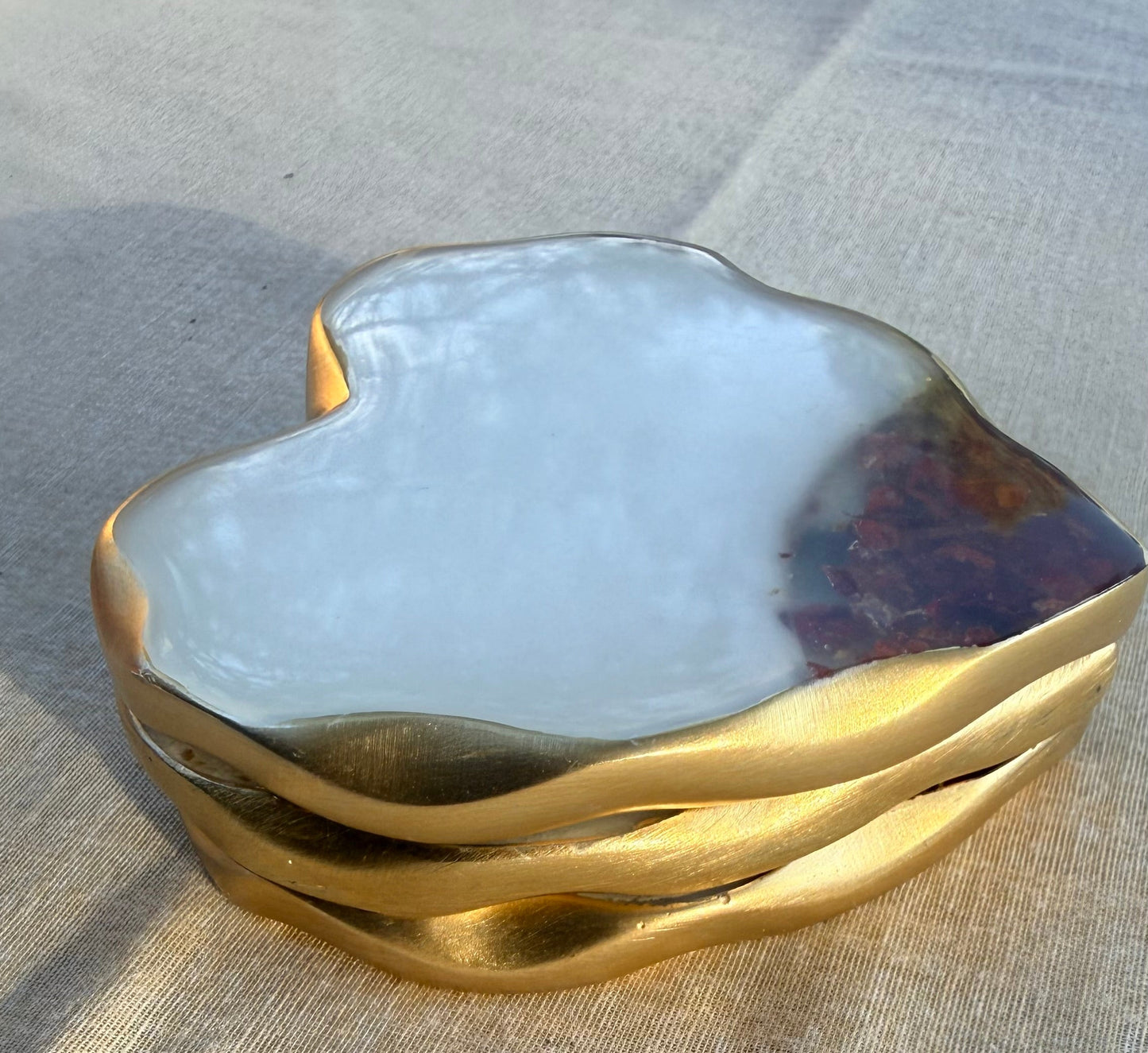 Heart Shape Resin Coasters